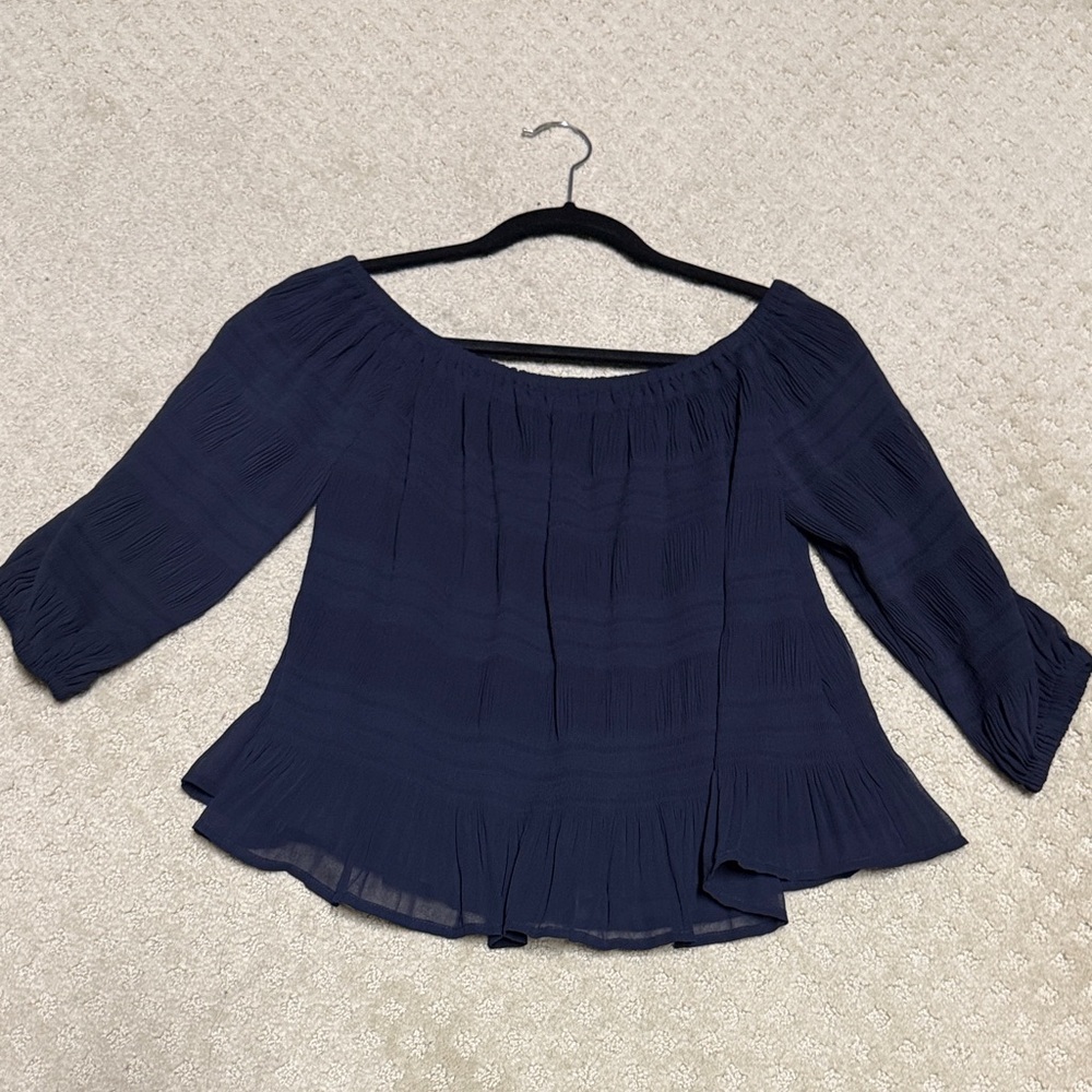 Express Navy Women's Blouse